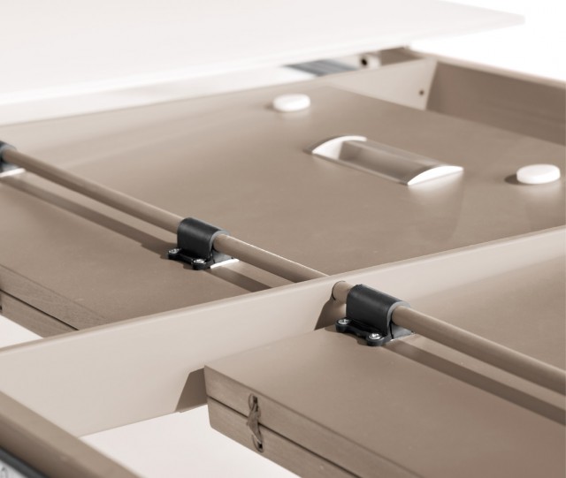 Double extension pliable avec poigne intgre